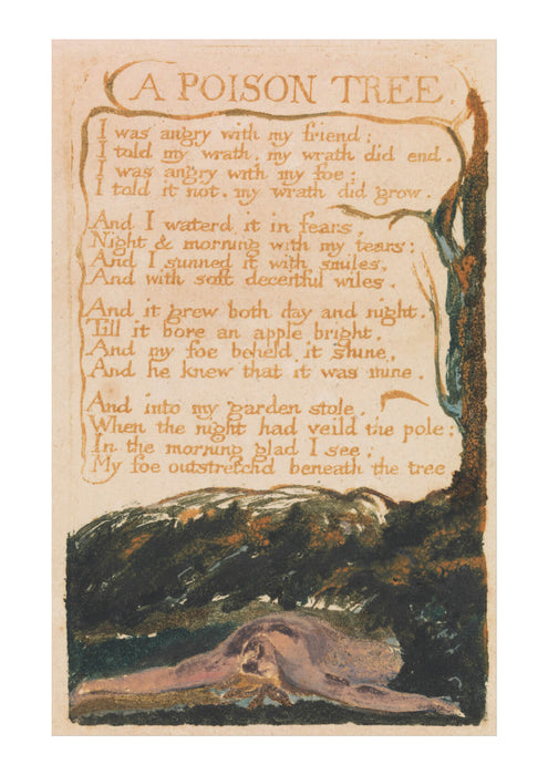 William Blake - A Poison Tree
