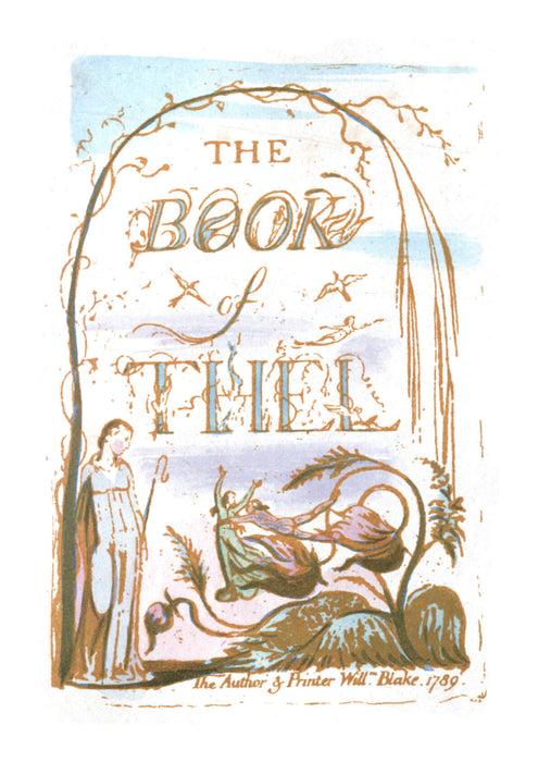 William Blake - The Book of Thel Cover