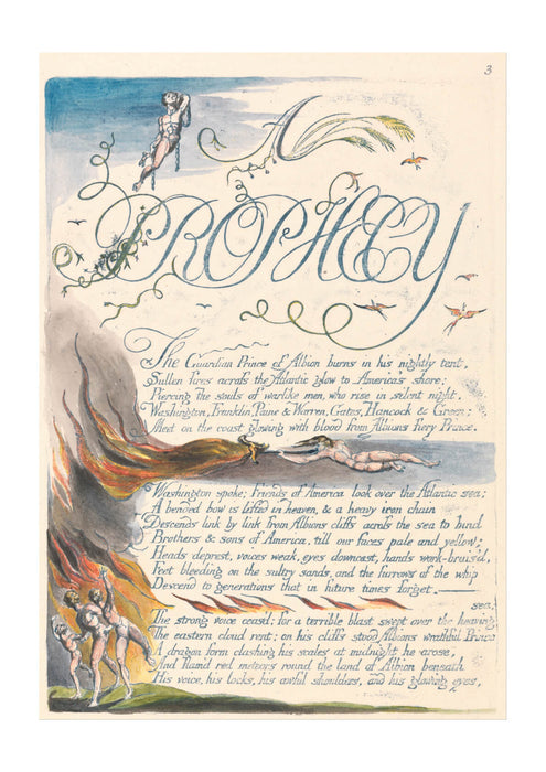 William Blake - America A Prophecy Plate 5