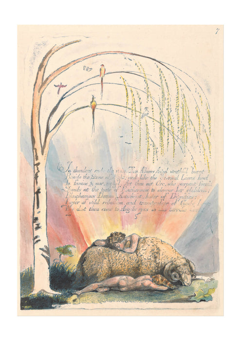 William Blake - America A Prophecy Plate 9