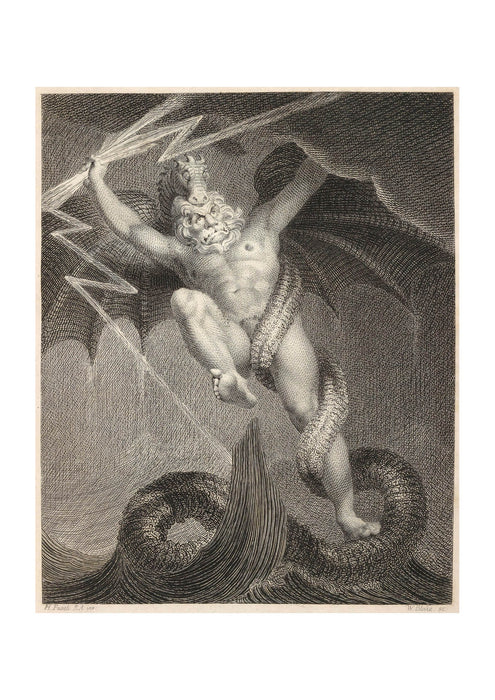 William Blake - Drawing Tornado
