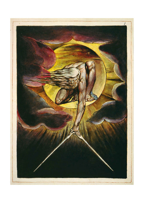 William Blake - Europe a Prophecy Clouds