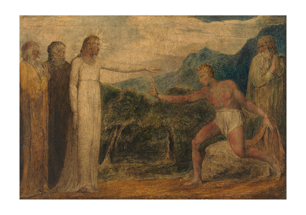 William Blake - Giving Sight to Bartimaeus