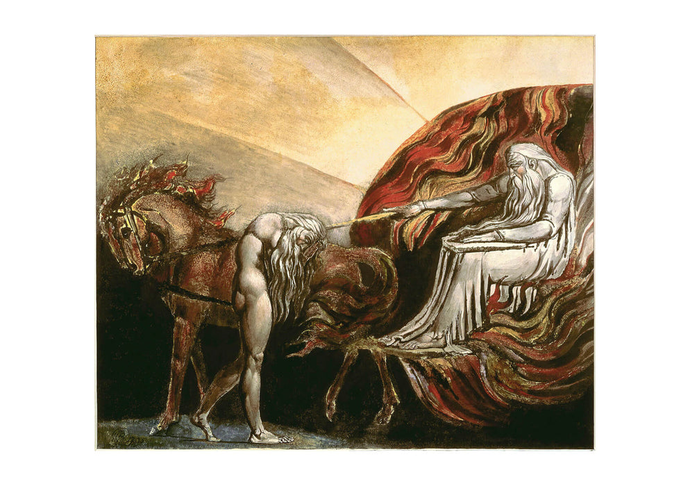 William Blake - God Judging Adam