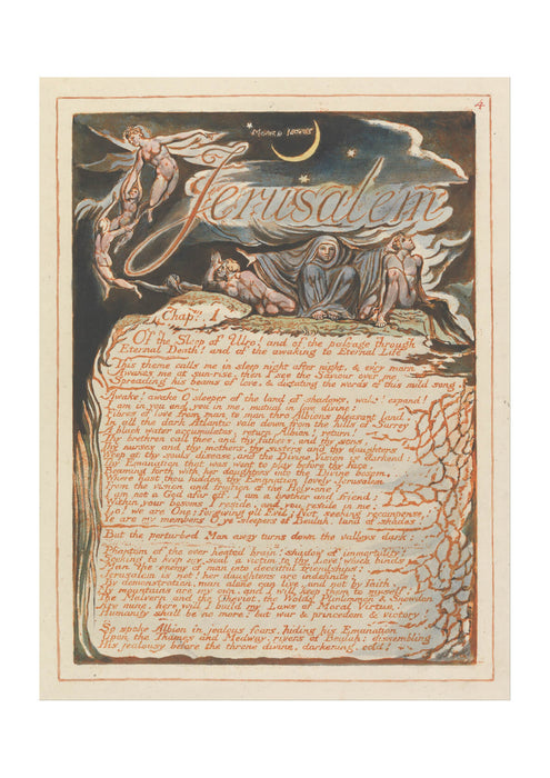 William Blake - Jerusalem Plate 4