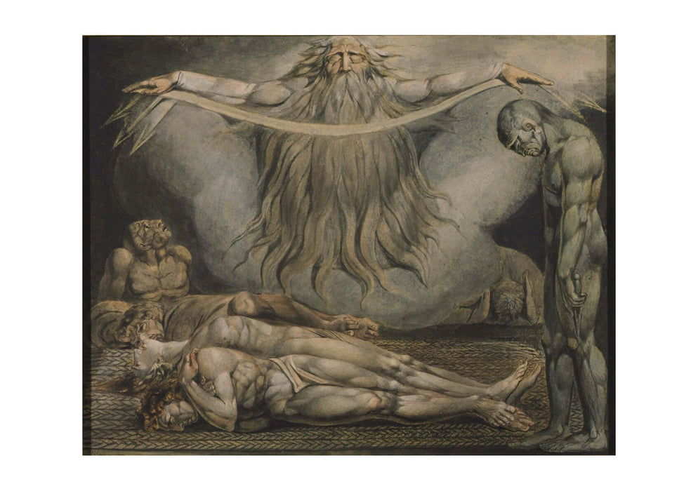 William Blake - Lear and Cordelia in Prison