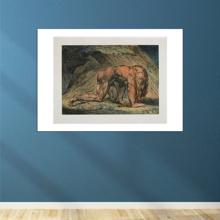 William Blake - Nebuchadnezzar Crawling