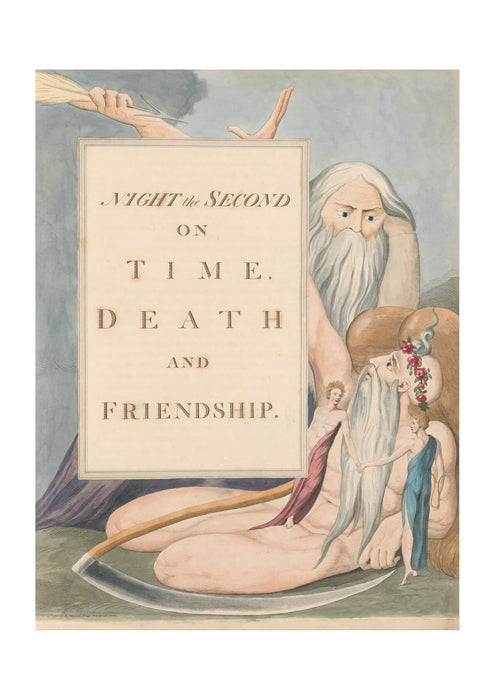 William Blake - Night the Second on Time Death and Friendship