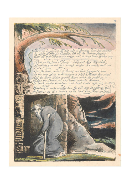 William Blake - So Cried He