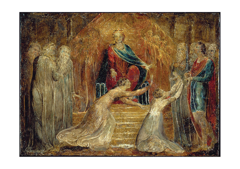 William Blake - The Judgment of Solomon