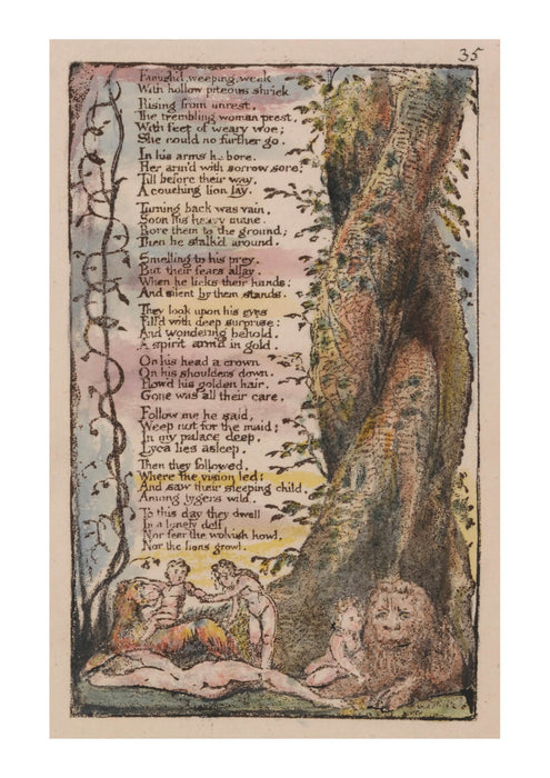 William Blake - The Little Girl Found Poem