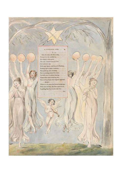 William Blake - The Progress of Poesy