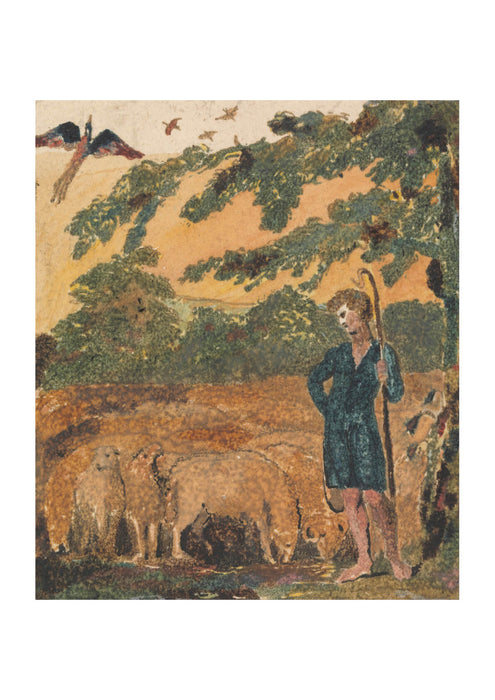 William Blake - The Shepherd from Songs of Innocence