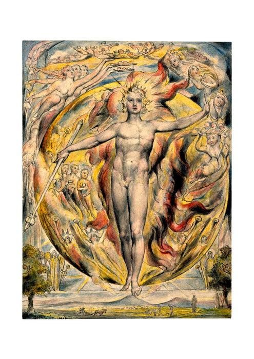 William Blake - The Sun at His Eastern Gate