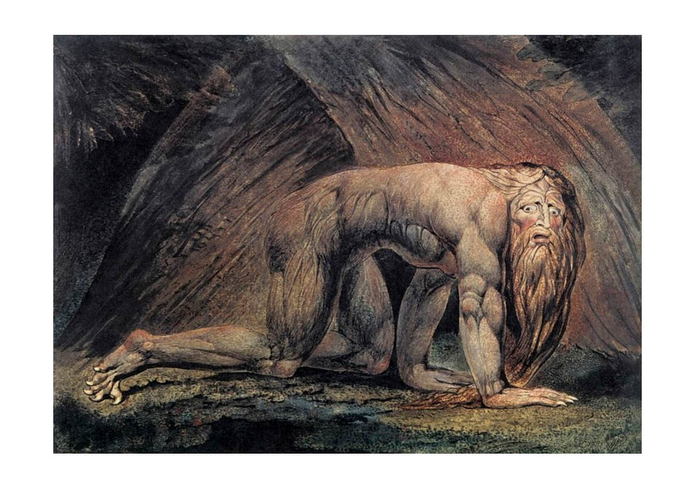 William Blake - Nebuchadnezzar