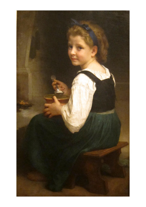 William Bouguereau - Girl Eating Porridge