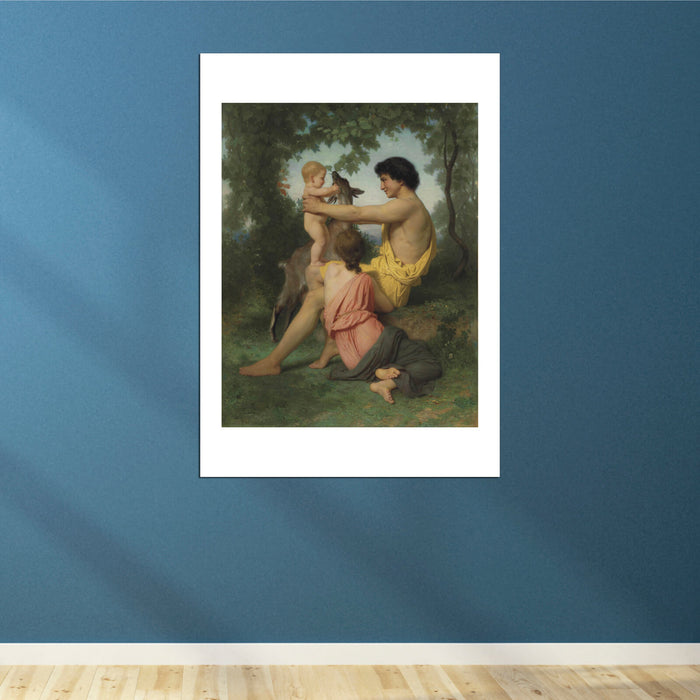 William Bouguereau - Idyll Ancient Family