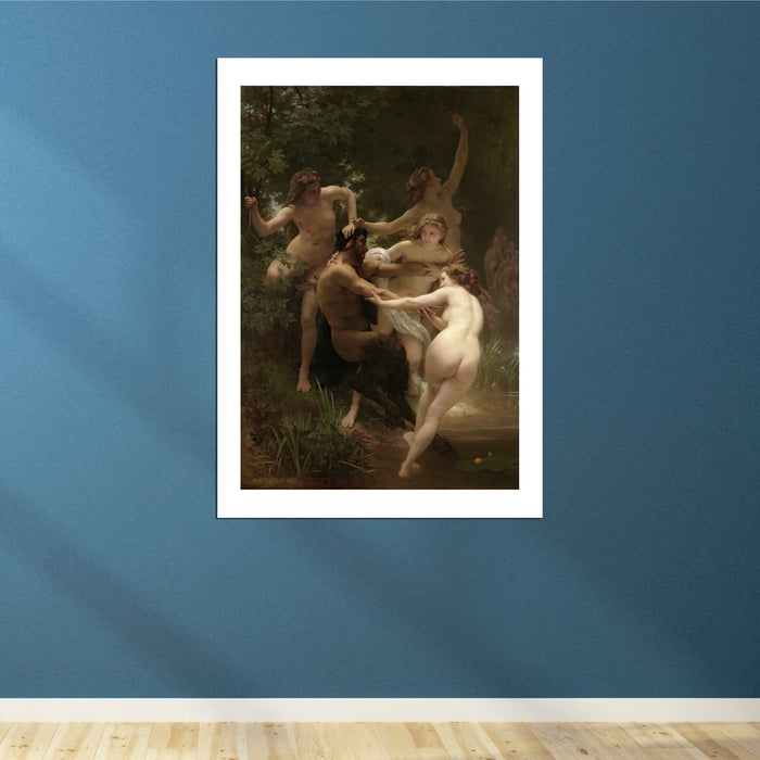 William Bouguereau - Nymphs and Satyr