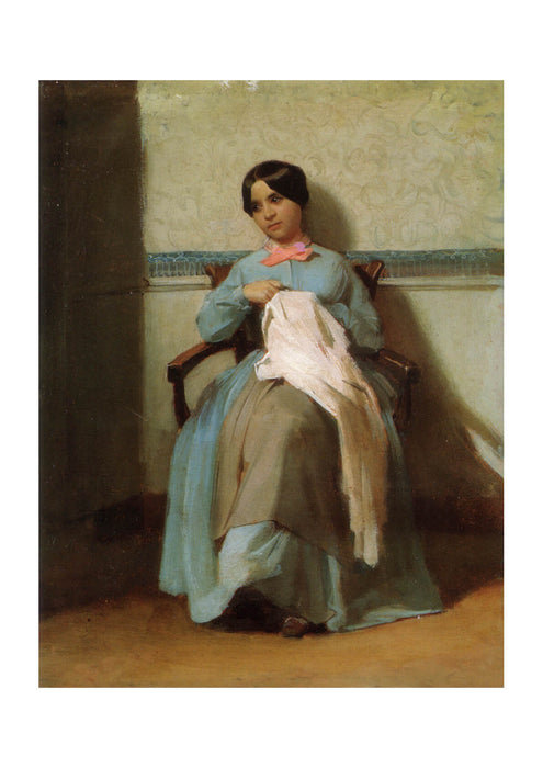 William Bouguereau - Portrait of Bouguereau (1850)