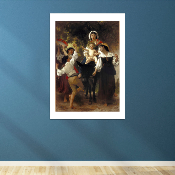 William Bouguereau - Return from the Harvest (1878)