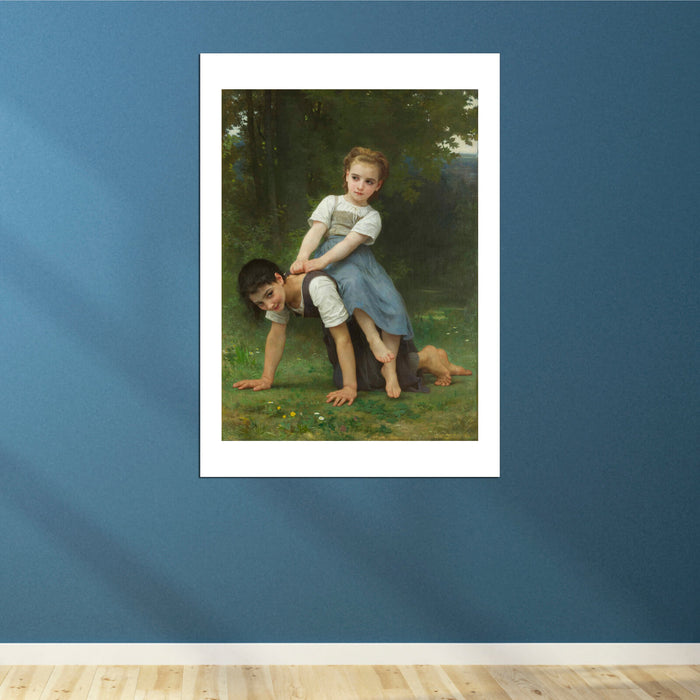 William Bouguereau - The Horseback Ride (1884)
