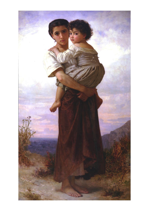 William Bouguereau - Young Gypsies (1879)