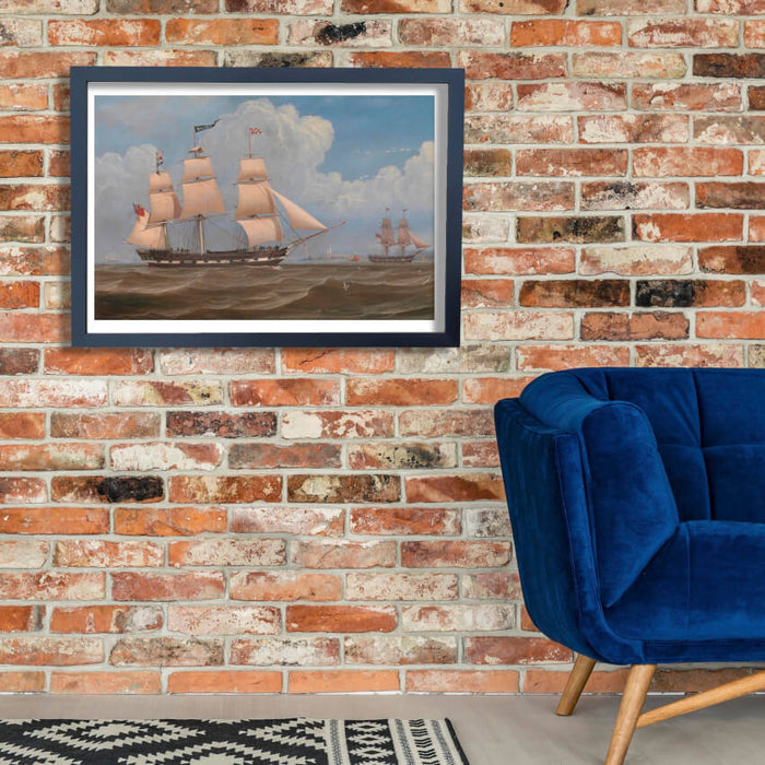 William Clark - The English Merchant Ship 'malabar'