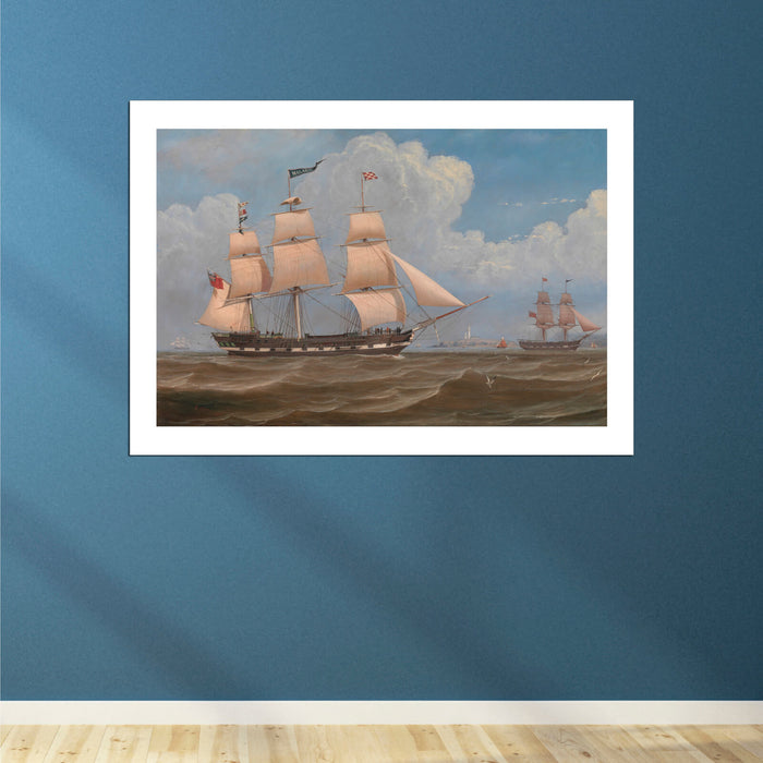 William Clark - The English Merchant Ship 'malabar'