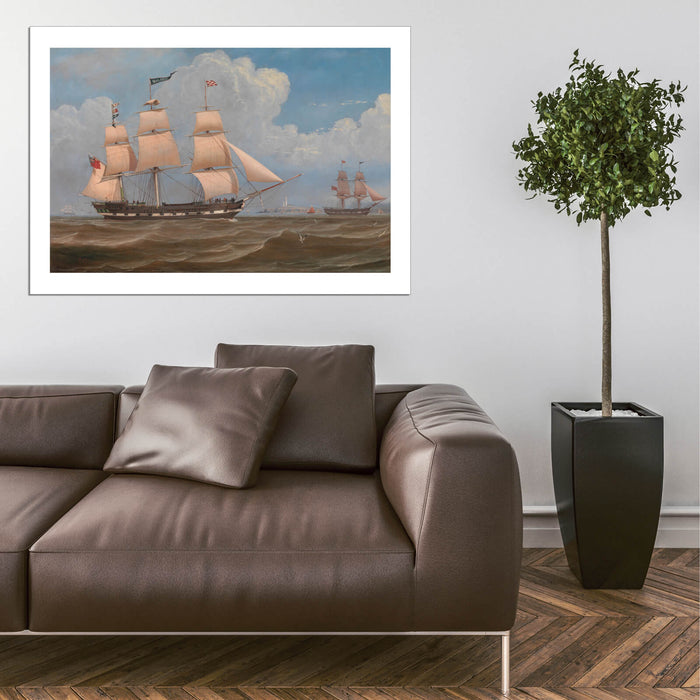 William Clark - The English Merchant Ship 'malabar'