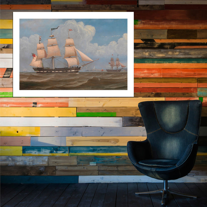William Clark - The English Merchant Ship 'malabar'