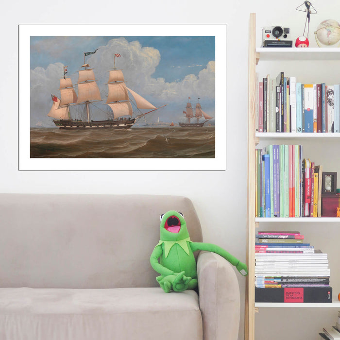 William Clark - The English Merchant Ship 'malabar'