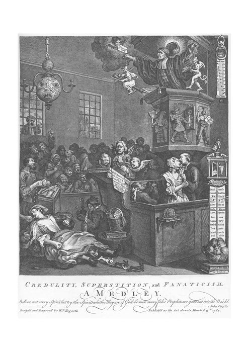 William Hogarth - Credulity Superstition and Fanaticism
