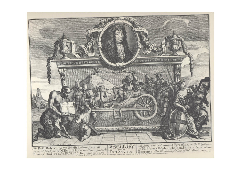 William Hogarth - Frontispiece and its explanation