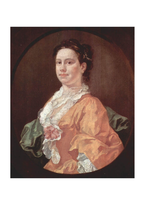 William Hogarth - Portrait in Orange