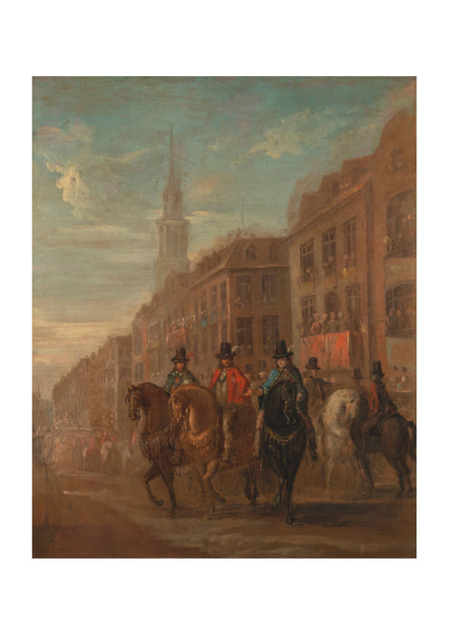 William Hogarth - Restoration Procession