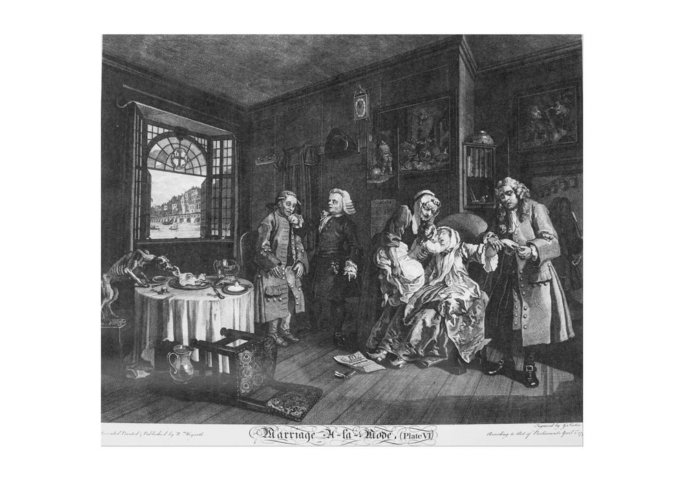 William Hogarth - The Death of the Countess