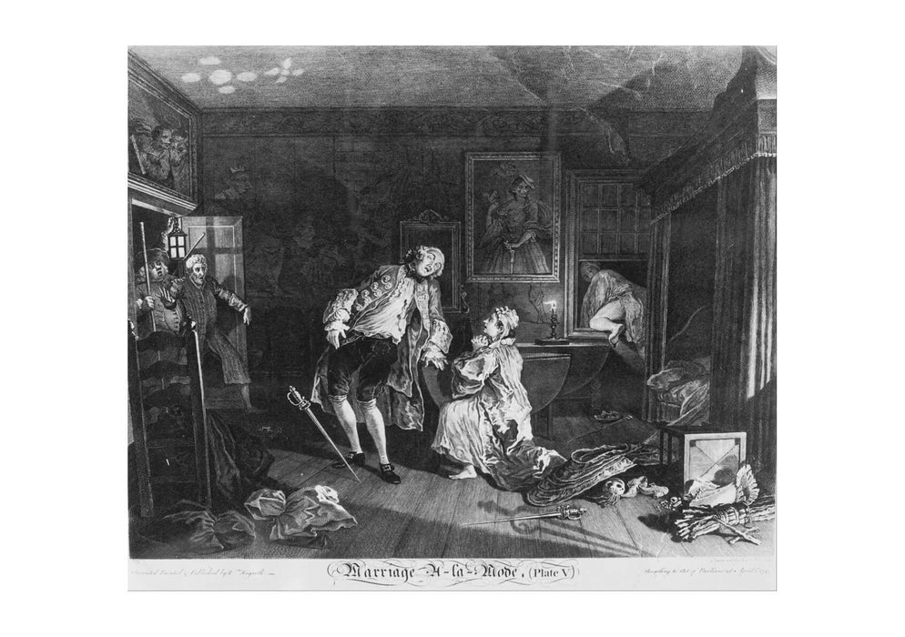 William Hogarth - The Death of the Earl