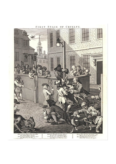 William Hogarth - The First Stage of Cruelty