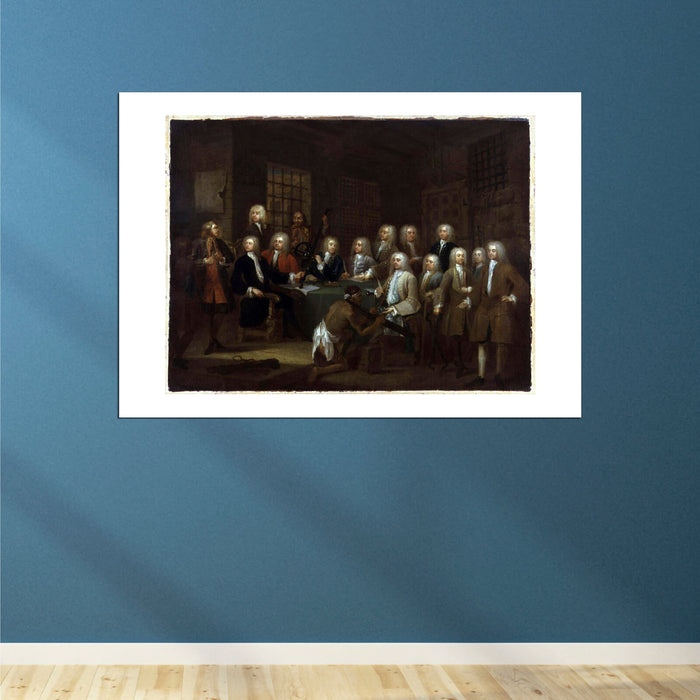 William Hogarth - The Gaols Committee of the House of Commons