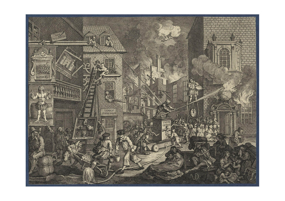 William Hogarth - The Times' Plate