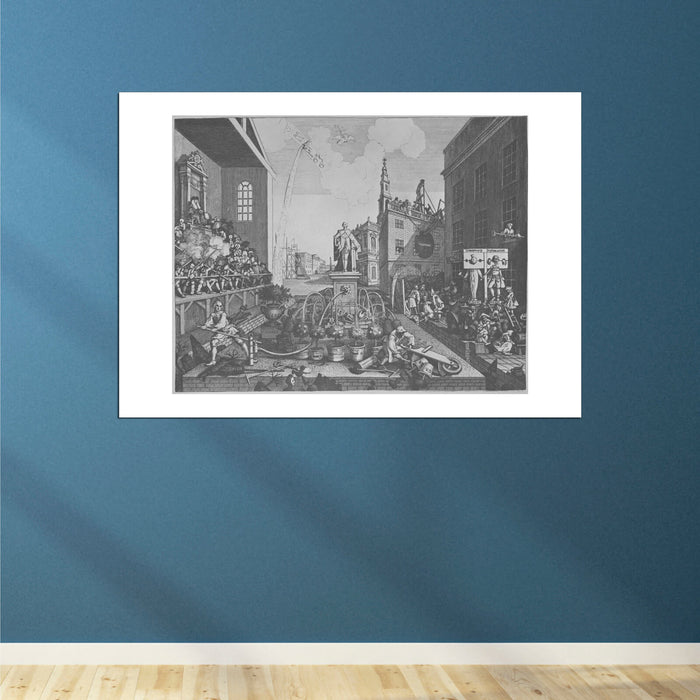 William Hogarth - The Times plate 2