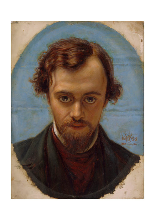 William Holman - Portrait of Dante Gabriel Rossetti