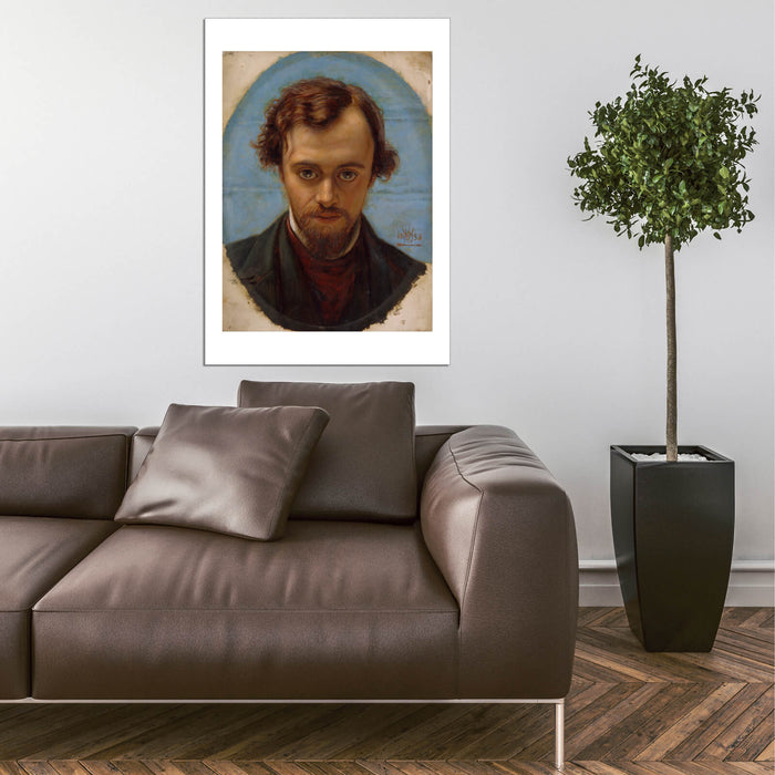 William Holman - Portrait of Dante Gabriel Rossetti