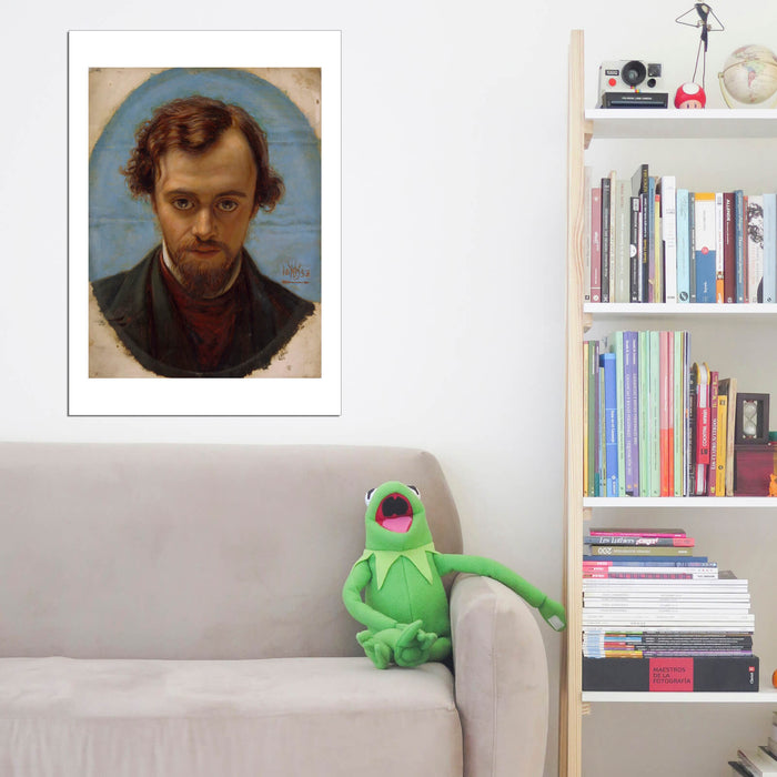William Holman - Portrait of Dante Gabriel Rossetti