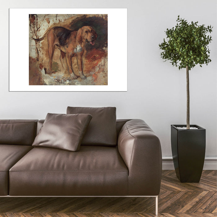 William Holman - Study of a bloodhound