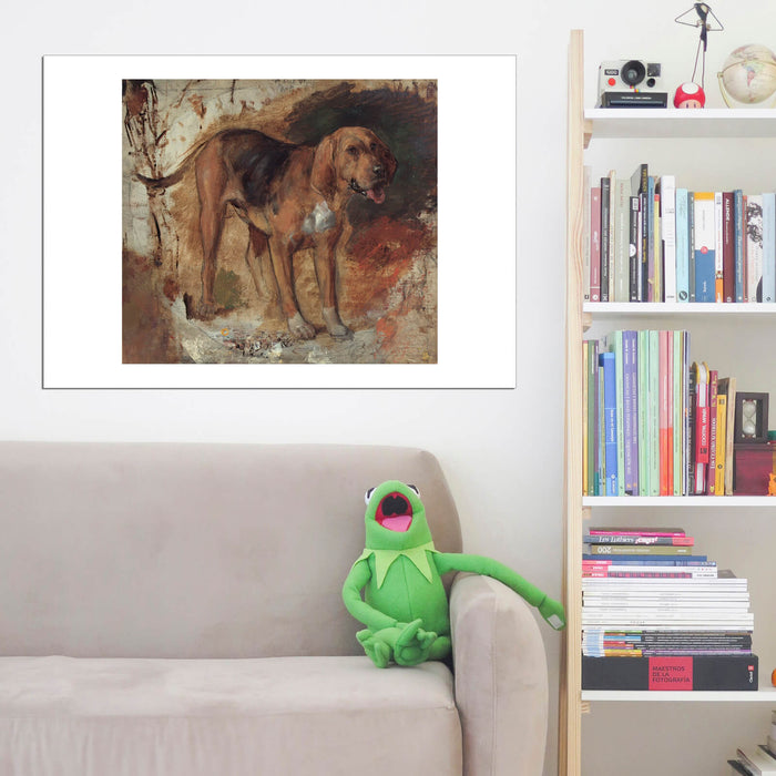 William Holman - Study of a bloodhound