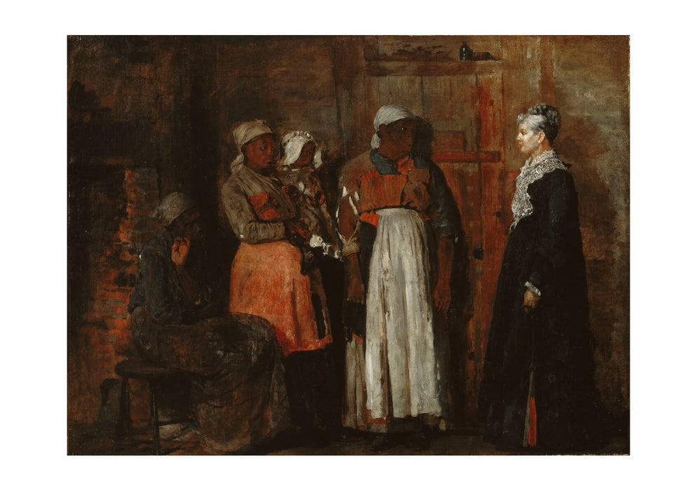 Winslow Homer - A Visit from the Old Mistress Google Art Project
