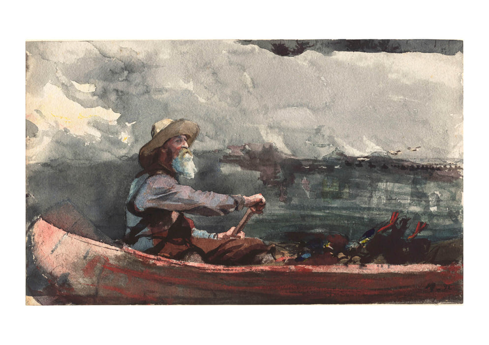 Winslow Homer - Adirondacks Guide