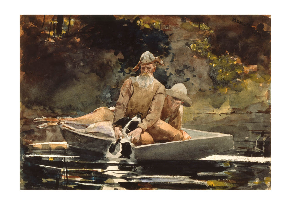 Winslow Homer - After the hunt (1892)