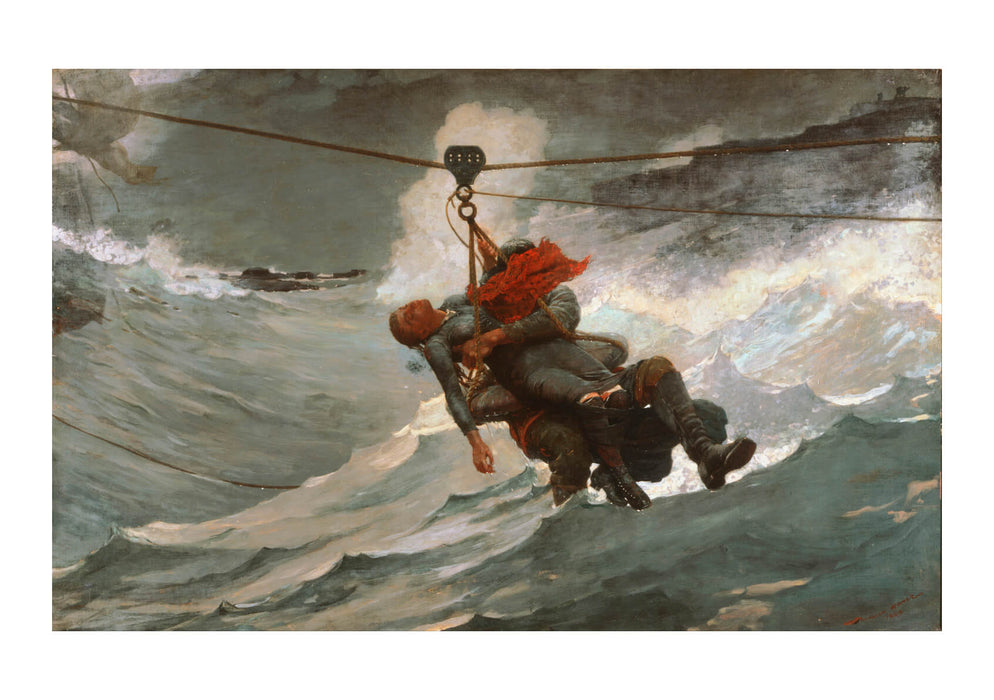 Winslow Homer - American The Life Line
